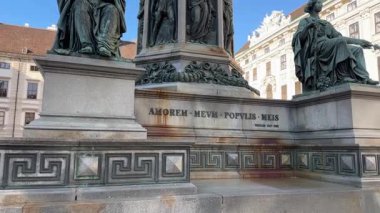 I. Francis 'in anıtı, Avusturya' nın ilk imparatoru, Viyana