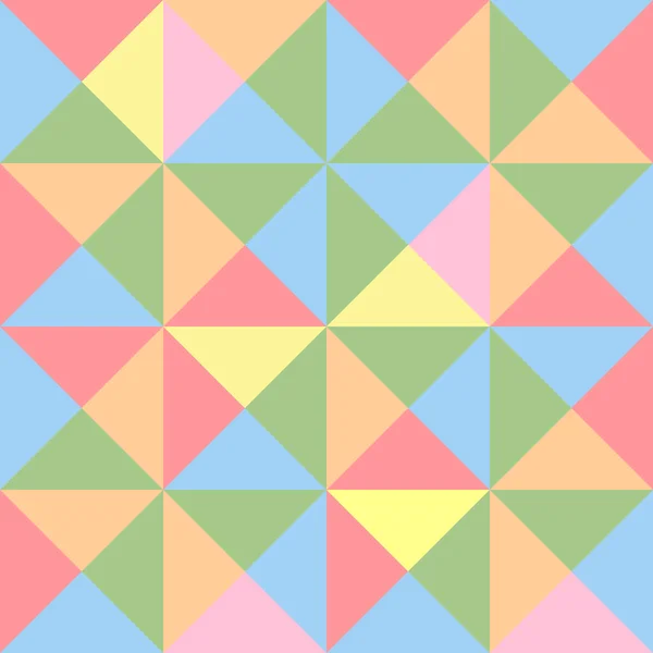 Векторный Бесшовный Рисунок Цветных Абстрактных Геометрических Фигур Решетки — стоковый вектор
