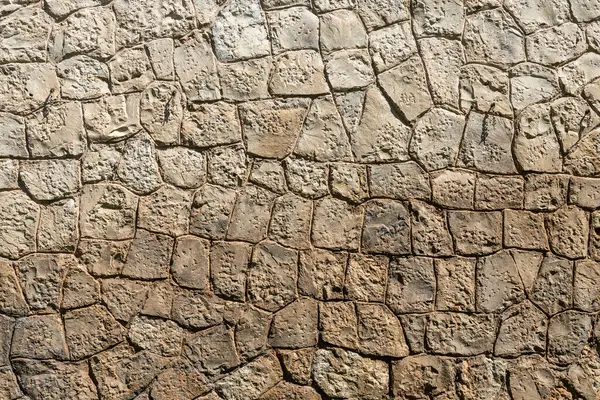 Μια Όμορφη Υφή Οριζόντια Από Έναν Παλαιό Τοίχο Από Γκρι — Φωτογραφία Αρχείου