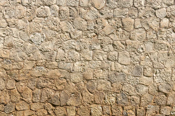 Eine Schöne Horizontale Struktur Einer Alten Mauer Aus Grauen Und — Stockfoto