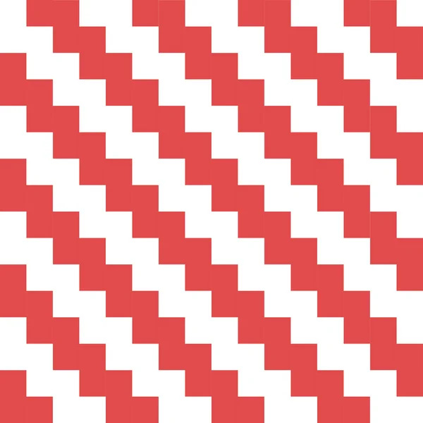 彩色抽象几何形状和网格的红色矢量无缝图案 — 图库矢量图片