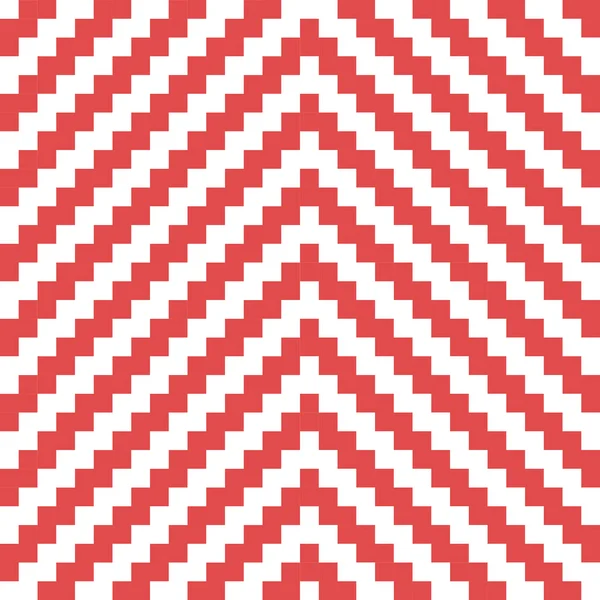 Червоний Вектор Безшовний Візерунок Кольоровими Абстрактними Геометричними Формами Сіткою — стоковий вектор
