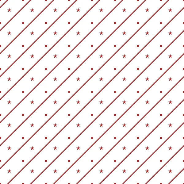 Векторний Безшовний Візерунок Червоних Абстрактних Геометричних Форм Сітки Ізольовані Білому — стоковий вектор