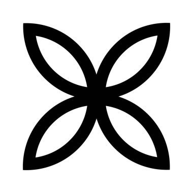 Yapılan bir elementin Siyah Vektör logosu, fayans için beyaz bir arkaplan üzerindedir