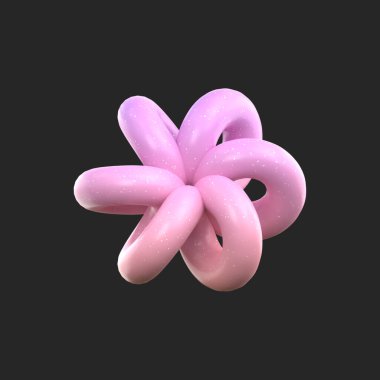 3D görüntüleme - Soyut Gradyan Nesne Sanatı, Geometrik Şekiller