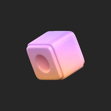 3D görüntüleme - Soyut Gradyan Nesne Sanatı, Geometrik Şekiller