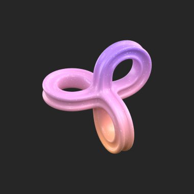 3D görüntüleme - Soyut Gradyan Nesne Sanatı, Geometrik Şekiller