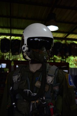 Askeri savaş pilotu üniforma