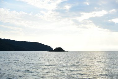 Güzel sahil ve tropikal deniz 