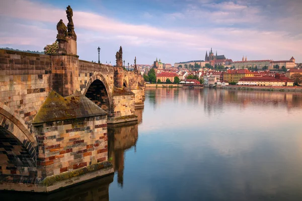 Praga República Checa Imagem Cityscape Praga Capital República Checa Com — Fotografia de Stock