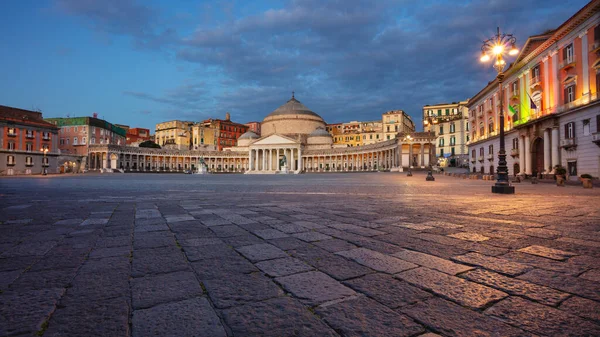 Napoli Talya Napoli Talya Nın Şehir Manzarası Büyük Şehir Meydanı — Stok fotoğraf