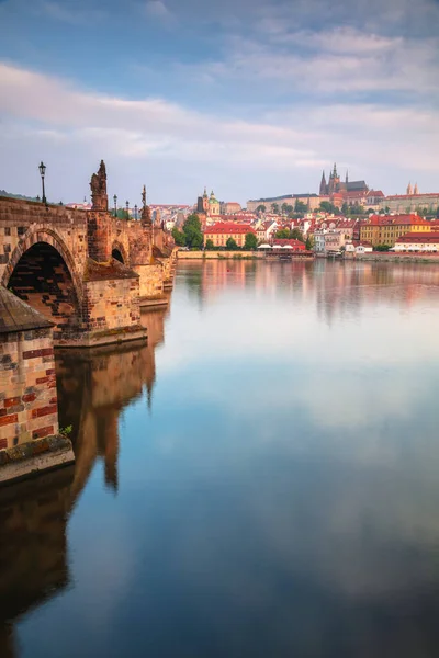 Prag Tschechien Stadtbild Von Prag Hauptstadt Der Tschechischen Republik Mit — Stockfoto