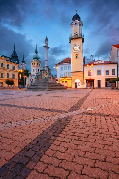 Besztercebánya Szlovákia Városkép Banska Bystrica Belvárosáról Szlovákiáról Szlovák Nemzeti Felkelés Jogdíjmentes Stock Fotók