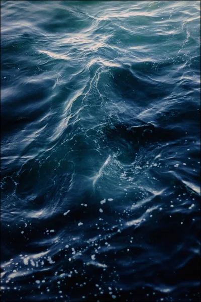 Фон Текстури Морської Блакитної Води — стокове фото