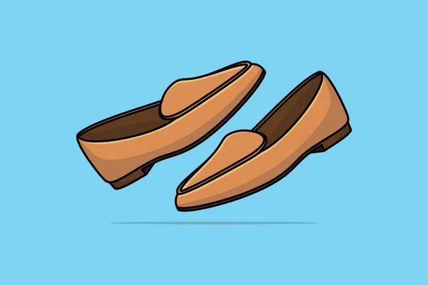 Иллюстрация Вектора Значка Спортивной Обуви Высокого Класса Концепция Дизайна Модного — стоковый вектор