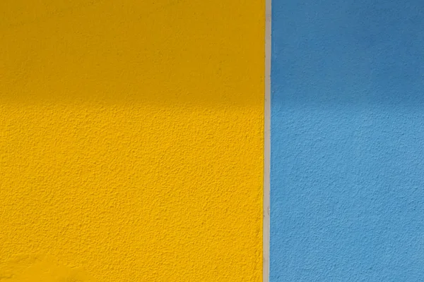 青と黄色の具体的な背景 — ストック写真