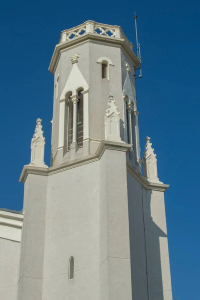 Kostelní Věž Stylu Neo Mudejar Kostela Nemocniční Sestry Ciempozuelos Provincie — Stock fotografie