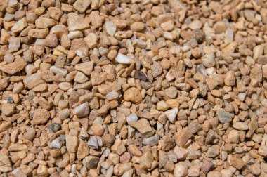 arka plan küçük bej çakıl taşlarıyla