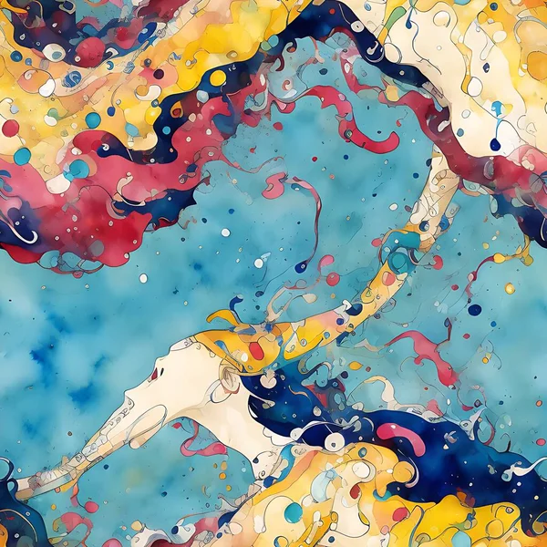 Nahtlose Aquarell Modemuster Nahtlose Illustration Für Hintergrund Camo — Stockfoto
