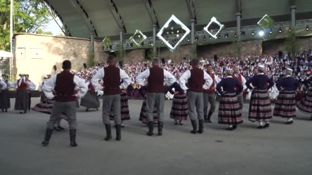 도벨레 라트비아 2022년 27일 Vii 라트비아 노래와 페스티벌 이벤트 콘서트에서 — 비디오