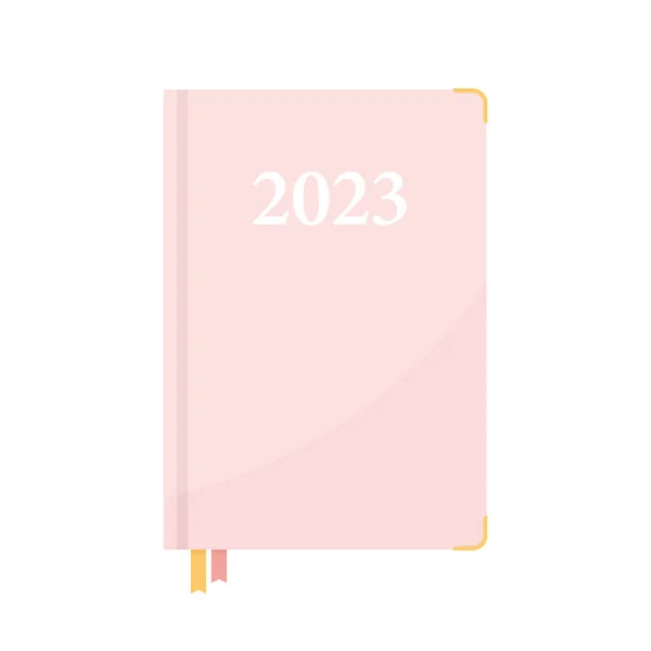 Calendario Planificador Para 2023 Ilustración Vectorial — Archivo Imágenes Vectoriales