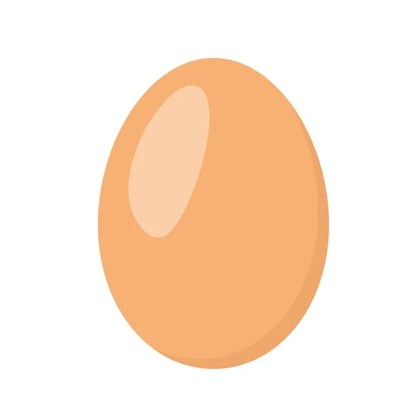 Hen Egg Icon Symbol Easter Spring Vector Illustration — Stock Vector