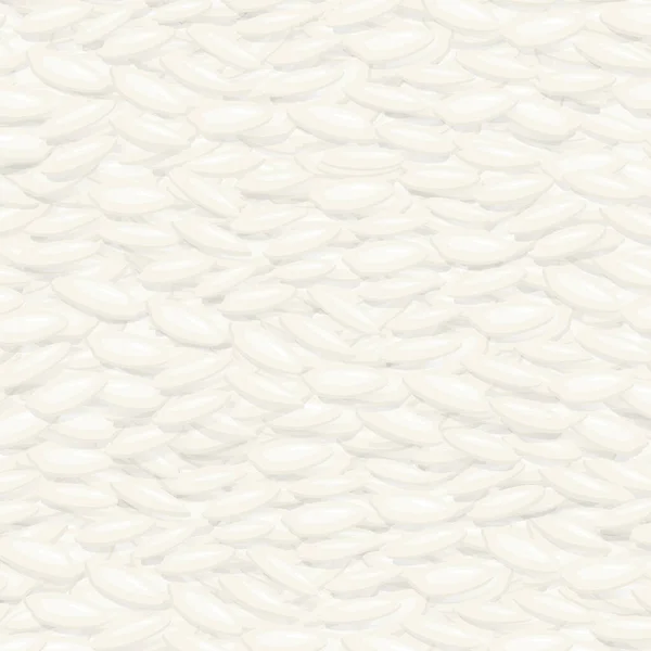 Witte Rijst Achtergrond Vector Illustratie — Stockvector