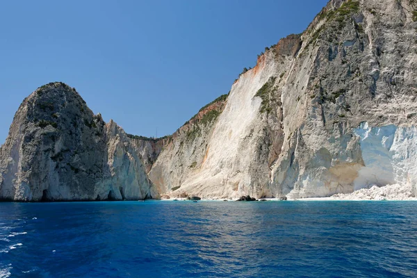 stock image spectacular Myzithres beach on Zakynthos Island, Greece