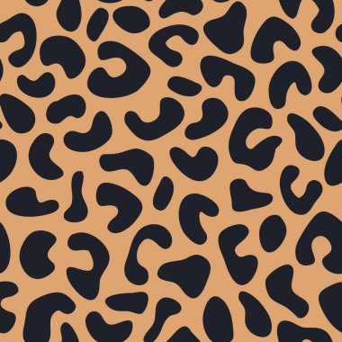 Leopar deri dokusunun kusursuz deseni, moda tasarımında, duvar kağıdı, döşeme ve dekoratif iç aksanlar için kullanılabilir.