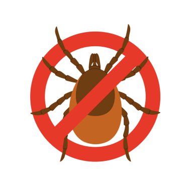 Kene işareti yok; anti-tick farkındalık materyallerinde, itici ürün etiketlerinde ve sağlık güvenliği kampanyalarında kullanmak için mükemmel.