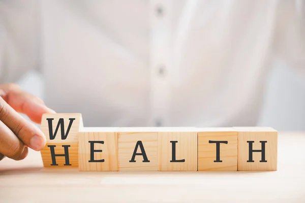 Gesundheit Trifft Wohlstand Lebensversicherung Und Medizinisches Versorgungskonzept Investieren Eine Gesunde — Stockfoto