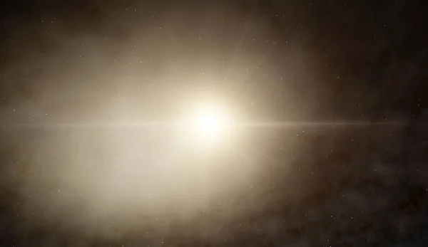 Солнечные Лучи Туманности Газа Вселенная Иллюстрации Фона Вселенная Иллюстрации Фона — стоковое фото