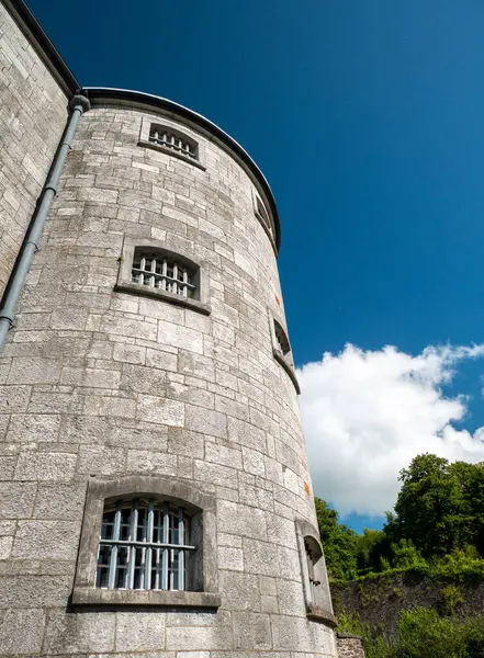 Gamla Slottstornsmurar Cork City Gaol Fängelse Irland Fästning Citadell Bakgrund — Stockfoto