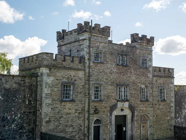 Velho Castelo Celta Com Torres Cork City Gaol Prisão Irlanda — Fotografia de Stock