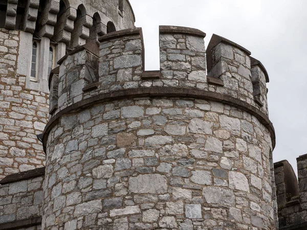 Старая Кельтская Башня Замок Блэкрок Ирландии Обсерватория Блэкрок — стоковое фото