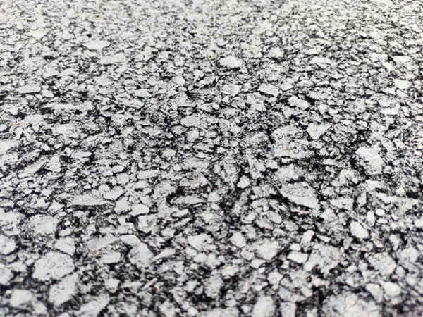 Asphalt Road Background Close View Highway Pavement Texture Macro View — Stock Photo, Image