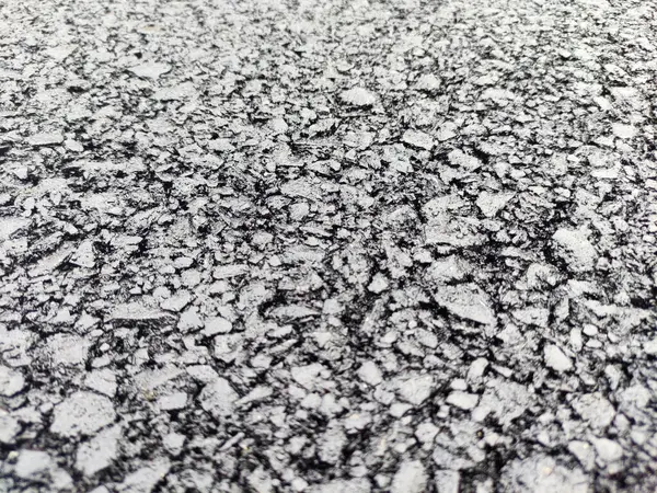 Асфальтовое Дорожное Покрытие Вид Сверху Макровид Текстуры Дорожного Покрытия Песок — стоковое фото