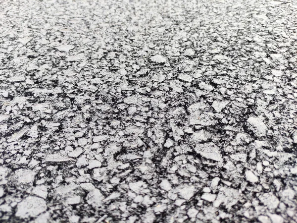 Asfalt Tło Drogowe Widok Bliska Autostrada Nawierzchni Tekstury Widok Makro — Zdjęcie stockowe