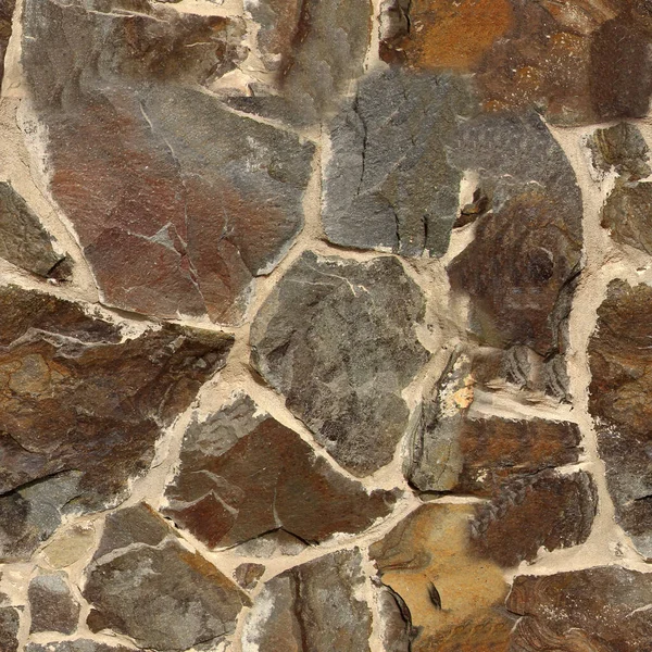 Seamless Old Stone Wall Texture Seamless Pattern Exterior Design Purposes — Stock Photo, Image