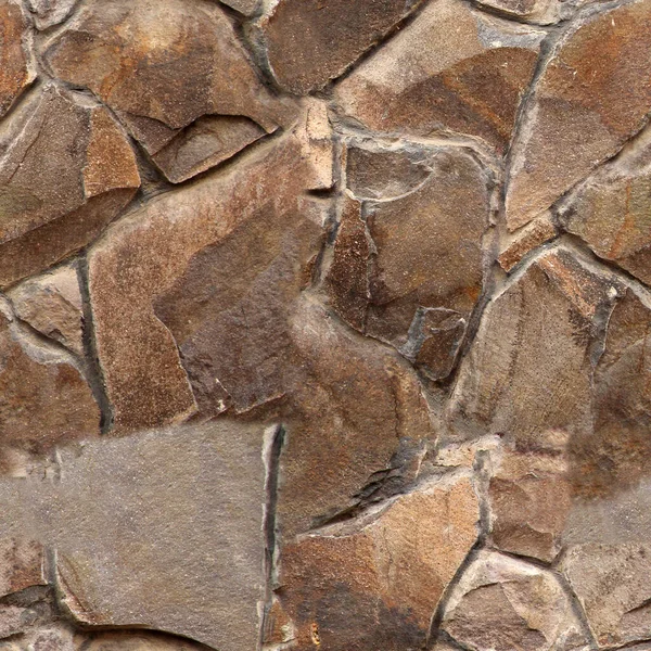 Nahtloses Steinmuster Alte Steinwand Textur — Stockfoto