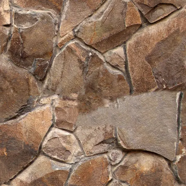 Nahtloses Steinmuster Alte Steinwand Textur — Stockfoto