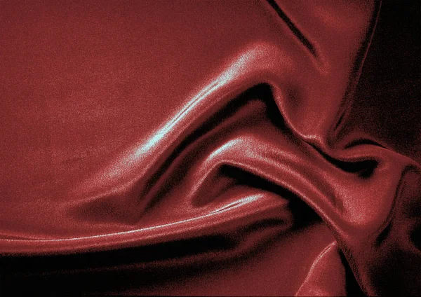 明るい赤い布の背景 天然素材カバー3Dイラスト — ストック写真