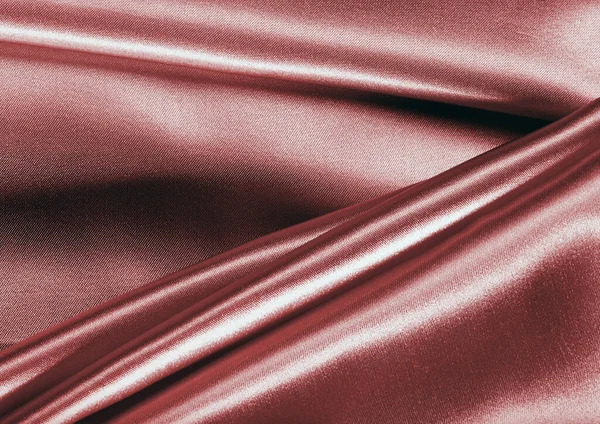 Красная Глянцевая Ткань Текстура Фона Натуральный Текстильный Рисунок — стоковое фото
