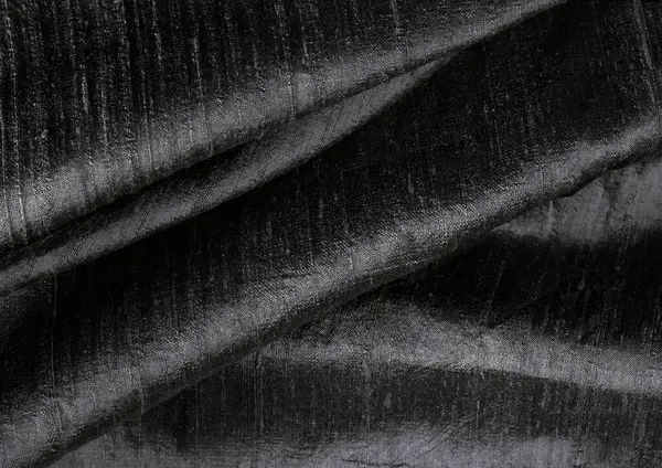 Глибокий Синій Глянсовий Фон Текстури Тканини Натуральний Текстильний Матеріал Покриває — стокове фото