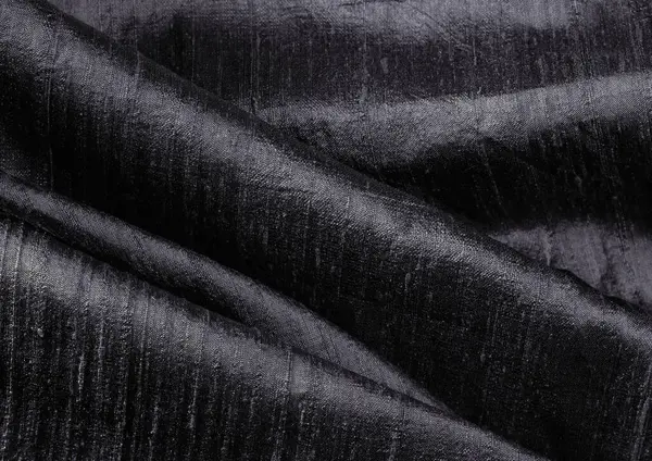 Fundo Textura Pano Brilhante Azul Profundo Material Têxtil Natural Padrão — Fotografia de Stock