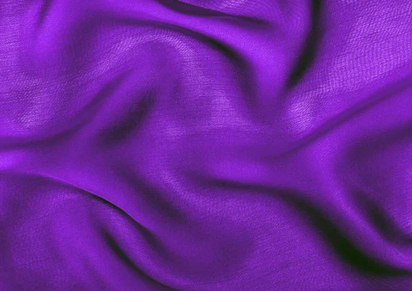 Indigo Colore Tessuto Texture Foto Sfondo Materiale Tessile Naturale Copertura — Foto Stock