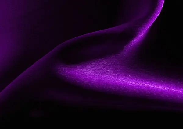 Цветовая Ткань Индиго Текстура Фона Фотографии Натуральный Текстильный Материал — стоковое фото