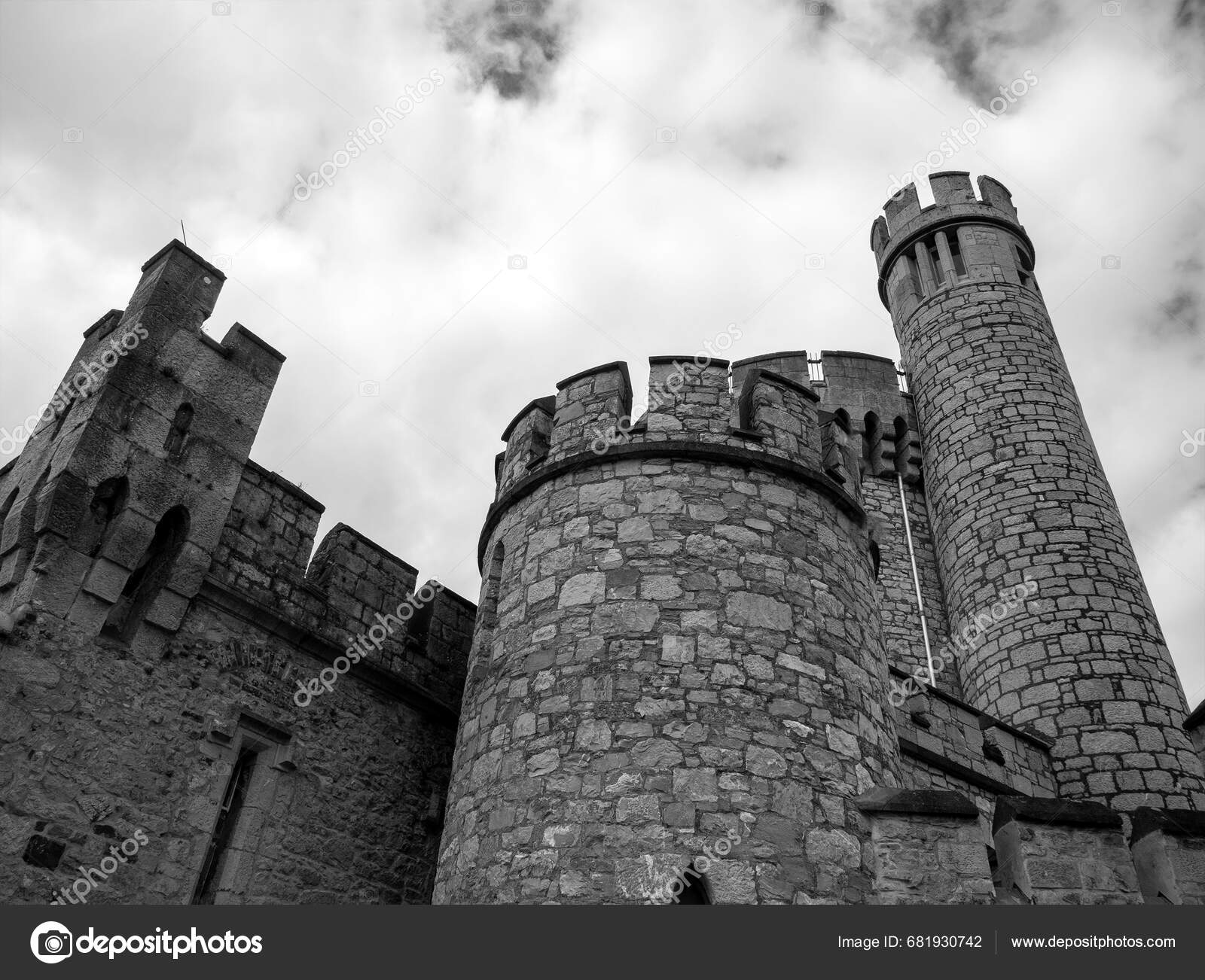Old Celtic Castle Tower Blackrock Castle Ireland Blackrock Observatory