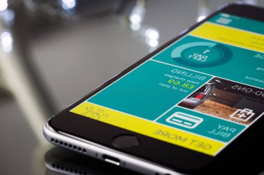Pankartlar ve diğer tasarım amaçları için model şablonu, boş boş görünüm