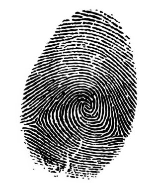Parmak izi kimlik doğrulama konsepti, kriminal biyometrik araştırma geçmişi